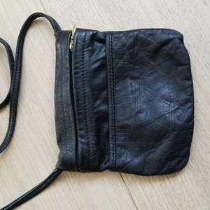 Vintage Leather Crossbody Purse
